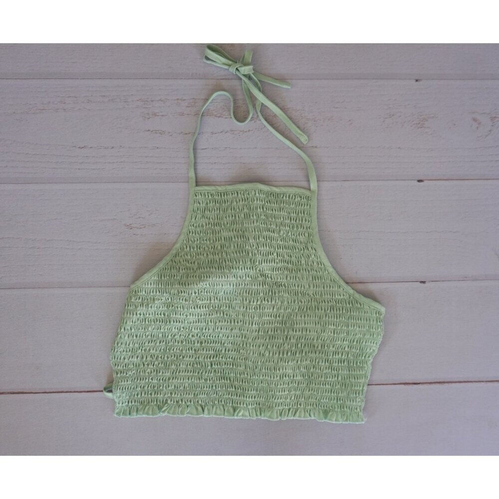 Shein Mint Green Backless Halter Top - Size XS - Picture 1 of 6